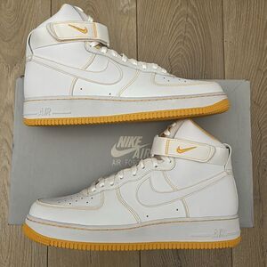 Nike Air Force 1 High 07 Laser Orange Contrast Stitch Size 11.5